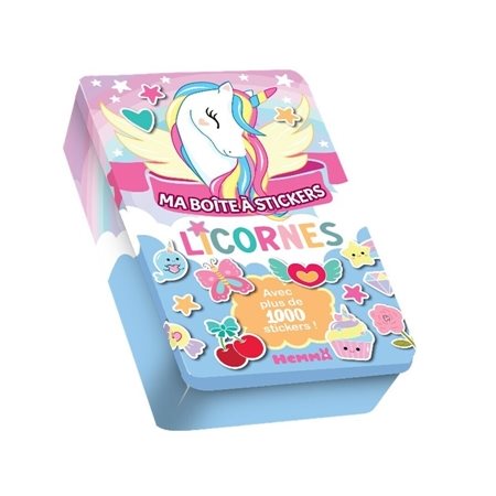 Ma boite à stickers : Licornes