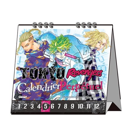 Tokyo revengers : calendrier perpétuel, Shonen manga