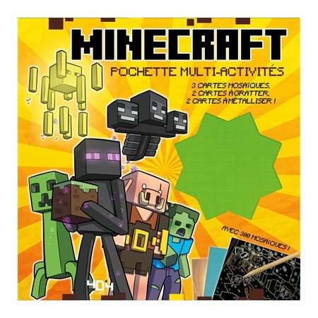 Minecraft : pochette multi-activités