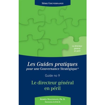 Le directeur général en péril, Guides pratiques pour une gouvernance stratégique #09