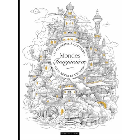 Mondes imaginaires, Coloriages