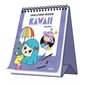 Kawaii : livre chevalet : + de 50 dessins en pas-à-pas et de super conseils !, Challenge dessin