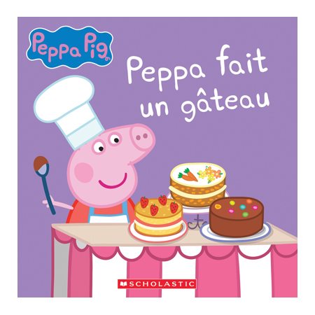 Peppa fait un gâteau, Peppa Pig