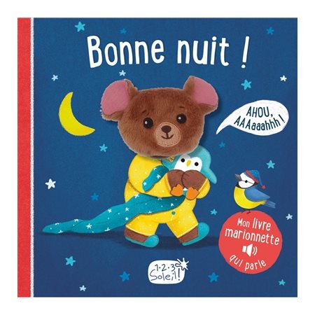 Bonne nuit !, Mon livre marionnette qui parle