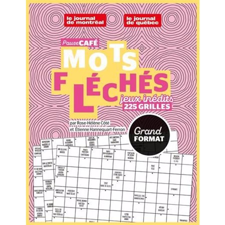 Pause Café: mots fléchés