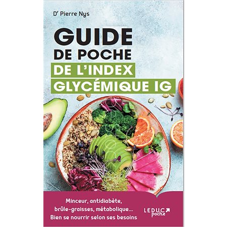 Guide de poche de l'index glycémiques (IG)