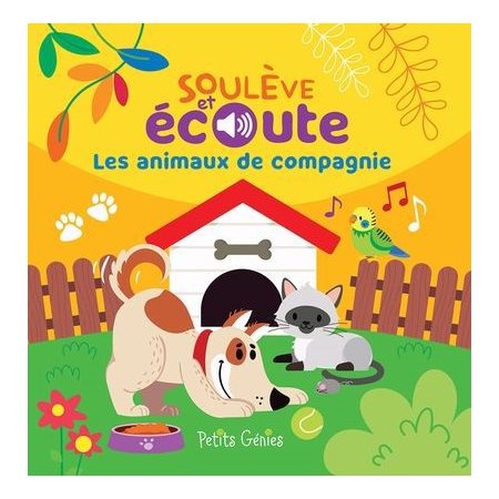 Les animaux de compagnie, Soulève & découvre