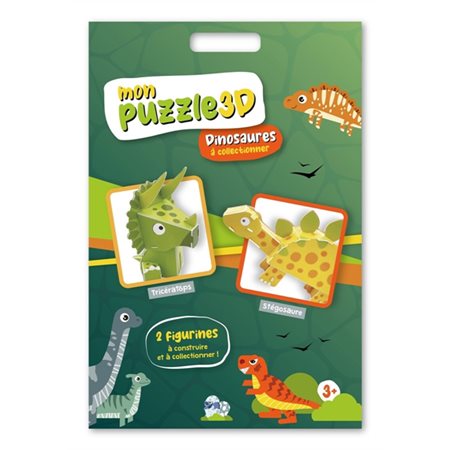 Dinosaures à collectionner : Mon puzzle 3D