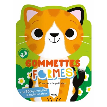 L'aventure de petit chat : gommettes formes