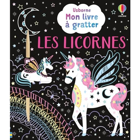 Les licornes, Mon livre à gratter