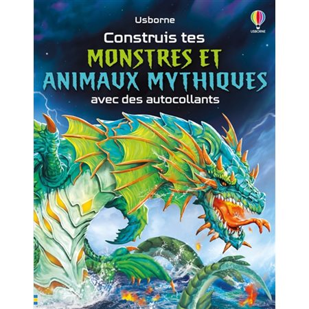 Construis tes monstres et animaux mythiques avec des autocollants