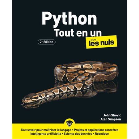 Python pour les nuls:  tout-en un