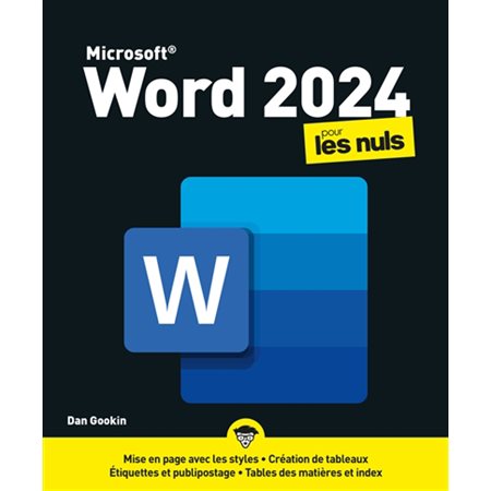 Word 2024 pour les nuls, Pour les nuls