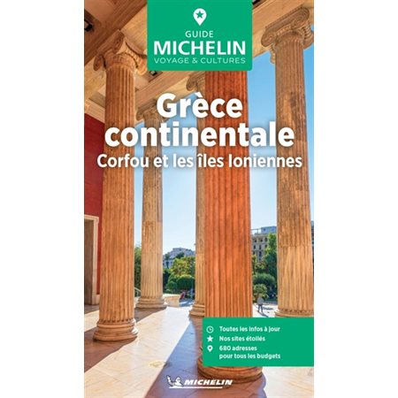 Grèce continentale : Corfou et les îles Ioniennes, Le guide vert