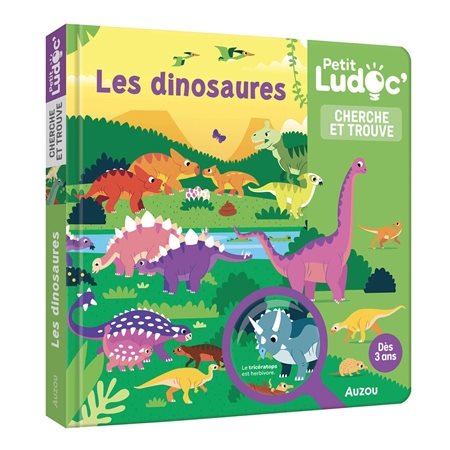 Les dinosaures : cherche et trouve, P'tit ludoc