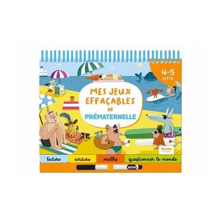 Mes jeux effaçables de prématernelle