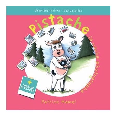 Pistache la vache photographe