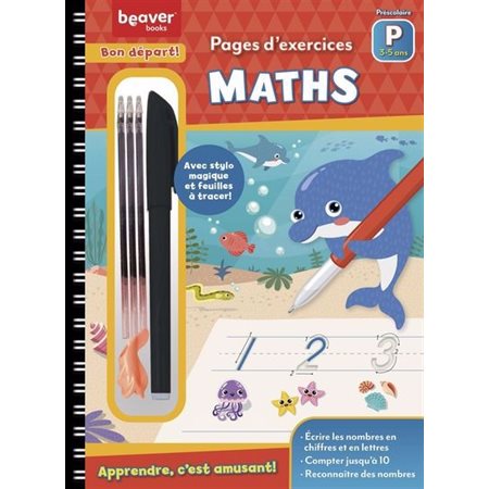 Maths : Préscolaire, Pages d'exercises