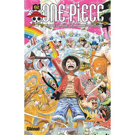 Périple sur l'île des hommes poissons, Tome 62, One Piece